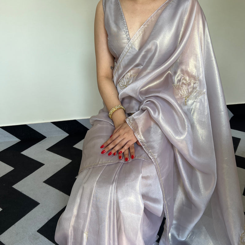 Lilac Grace Saree