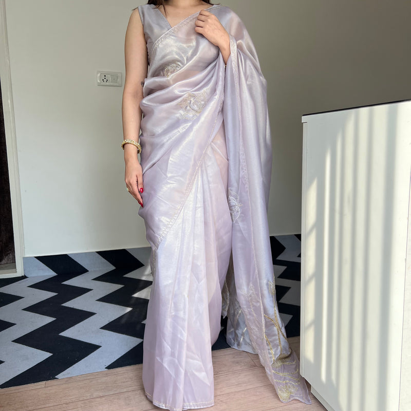 Lilac Grace Saree