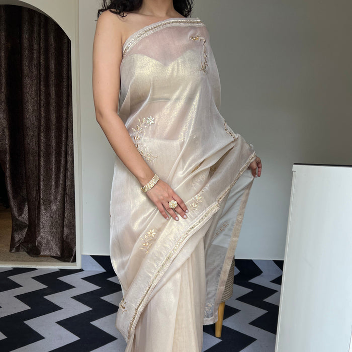 Chalk Chic Saree