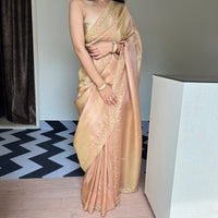 Almond Elegance Saree