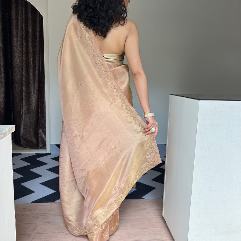 Almond Elegance Saree