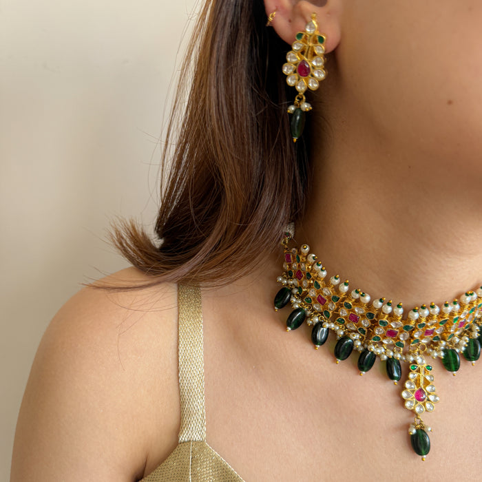 Nayantara Kundan Jadau Necklace