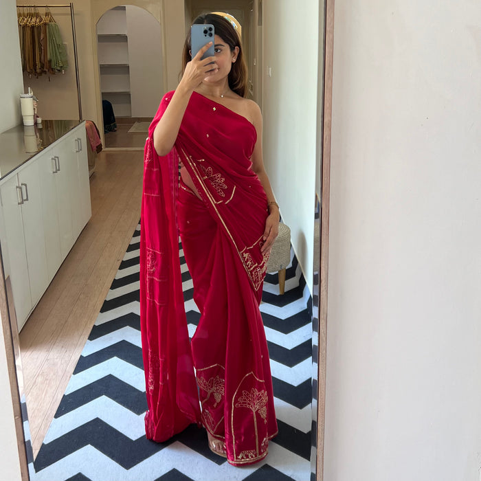 Wedlock Heritage Tissue Saree