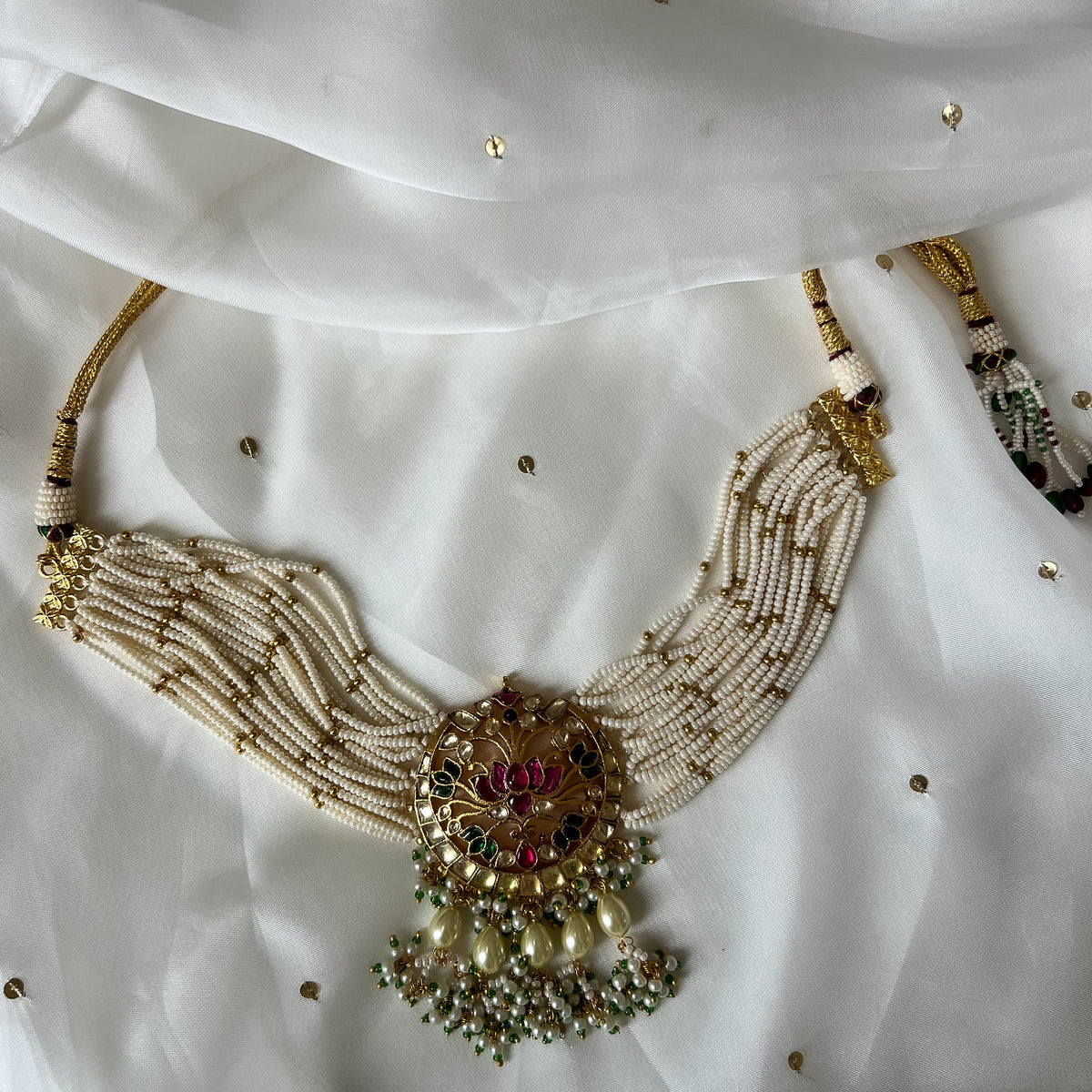 Falguni Fringe Necklace