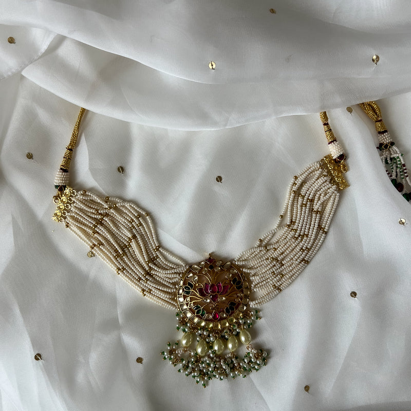 Falguni Fringe Necklace