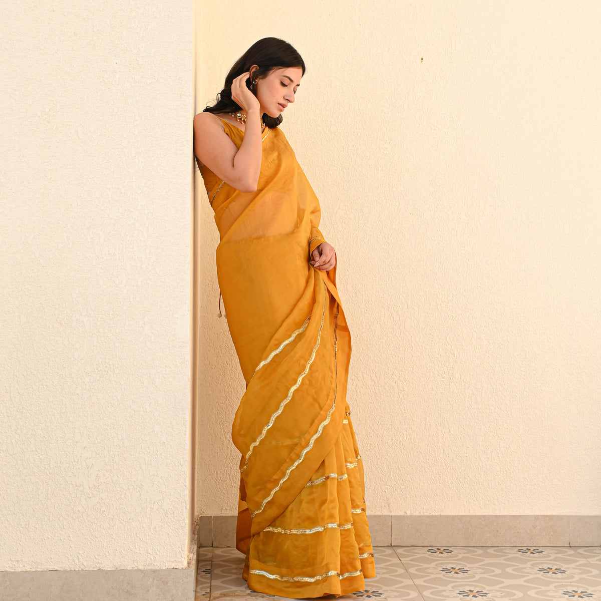 Blissful Organza Saree