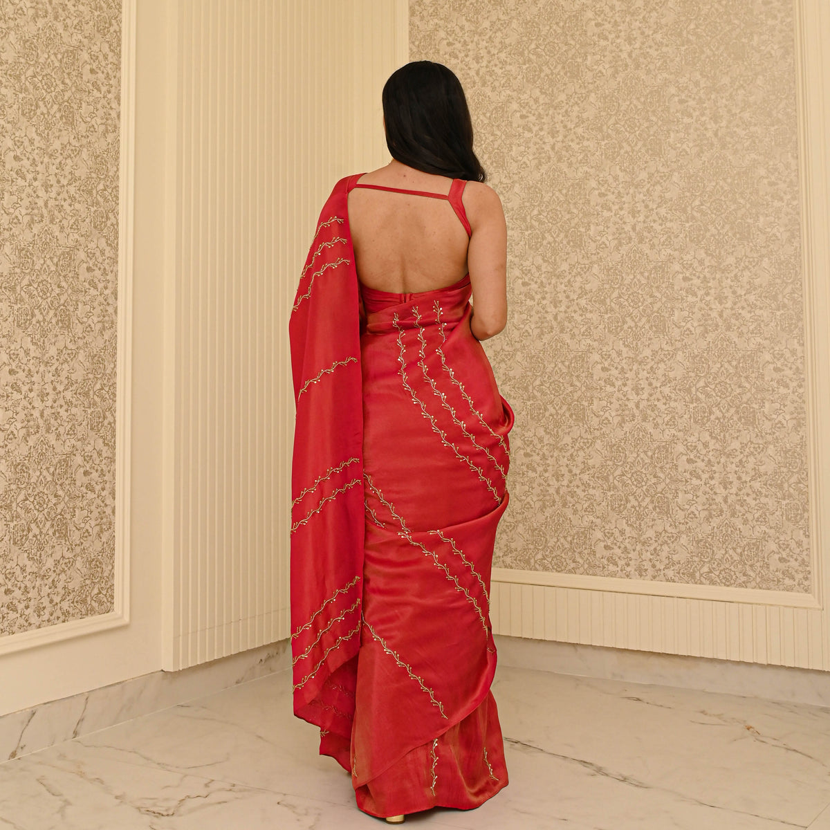 Vibrant Tradition Tissue Saree