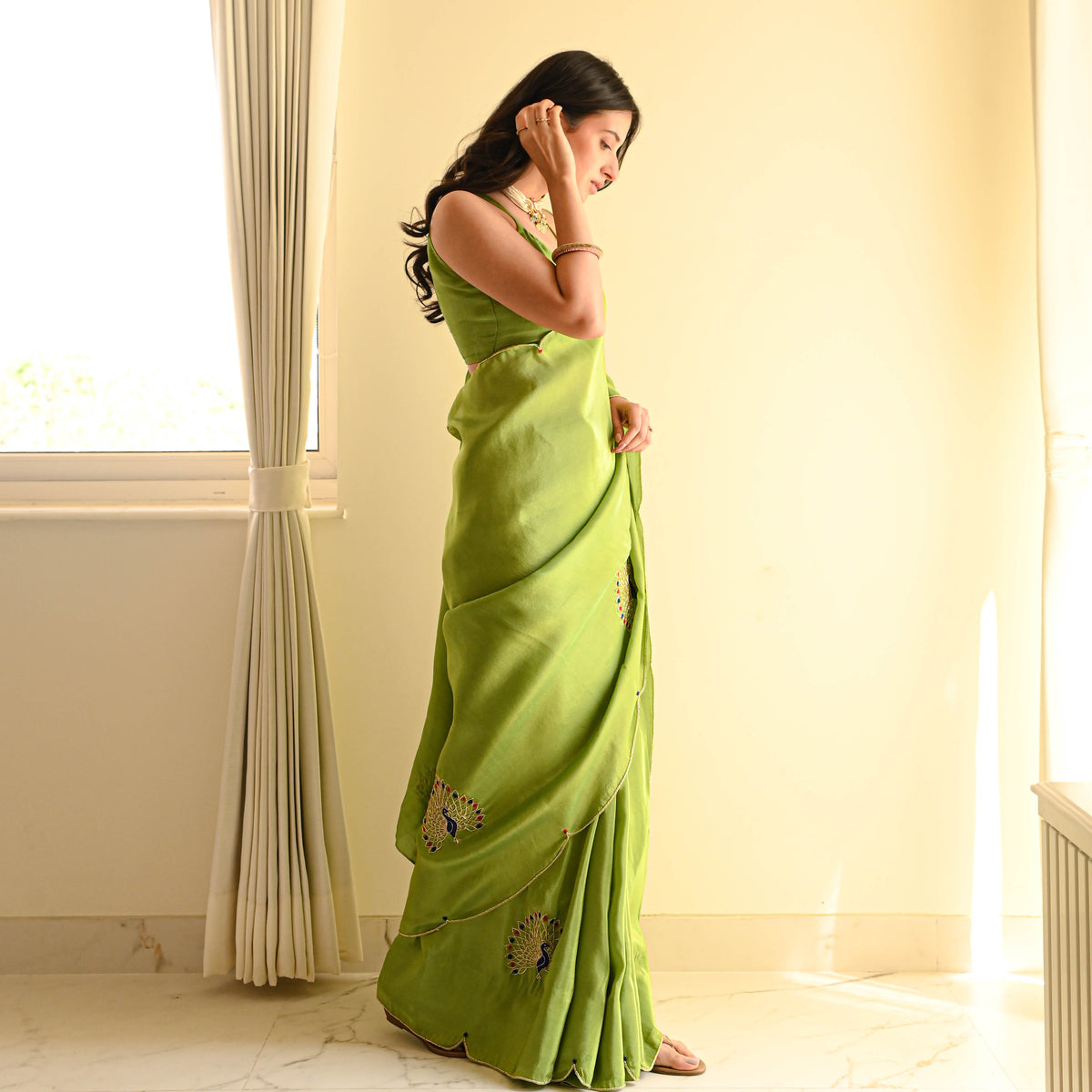 Classic Heritage Tissue Saree