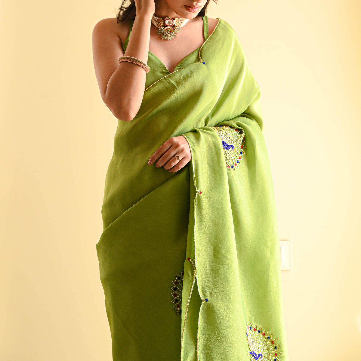 Classic Heritage Tissue Saree