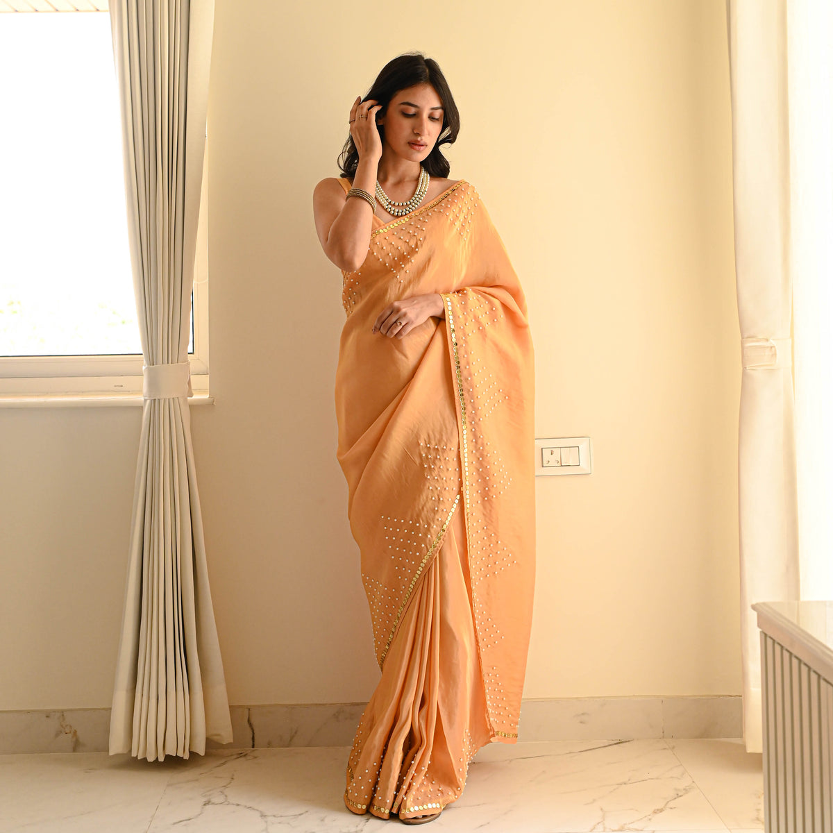 Timeless Beauty Tissue Saree