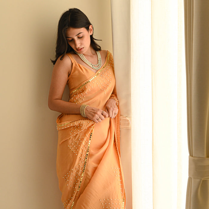 Timeless Beauty Tissue Saree