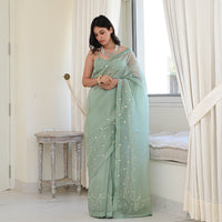 Splendor Silk Organza Saree