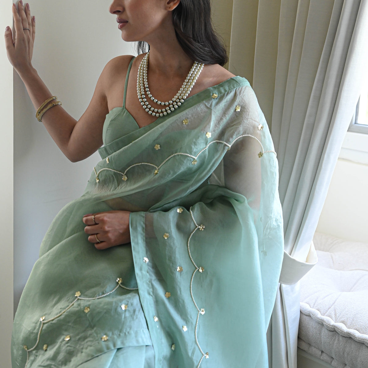 Splendor Silk Organza Saree