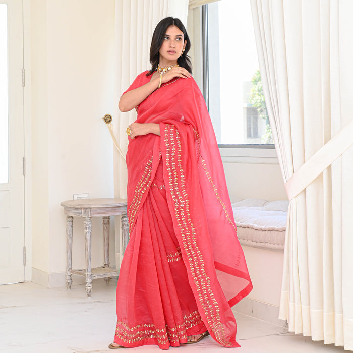 Regal Bliss Silk Organza Saree